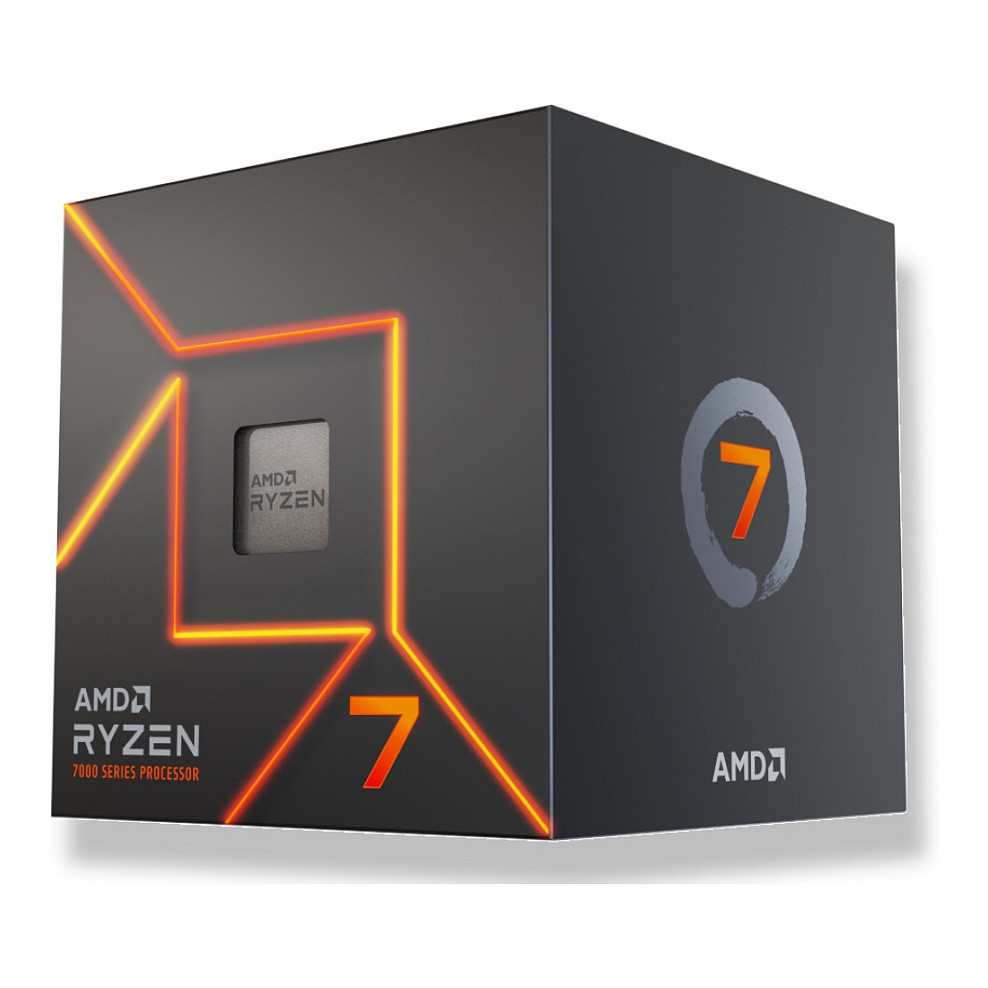 Procesor AMD Ryzen 7 7700 / 8 Bërthama / 16 Threads / 3.8GHz / Turbo-5.3GHz / 32 MB Cache / AM5 - Box