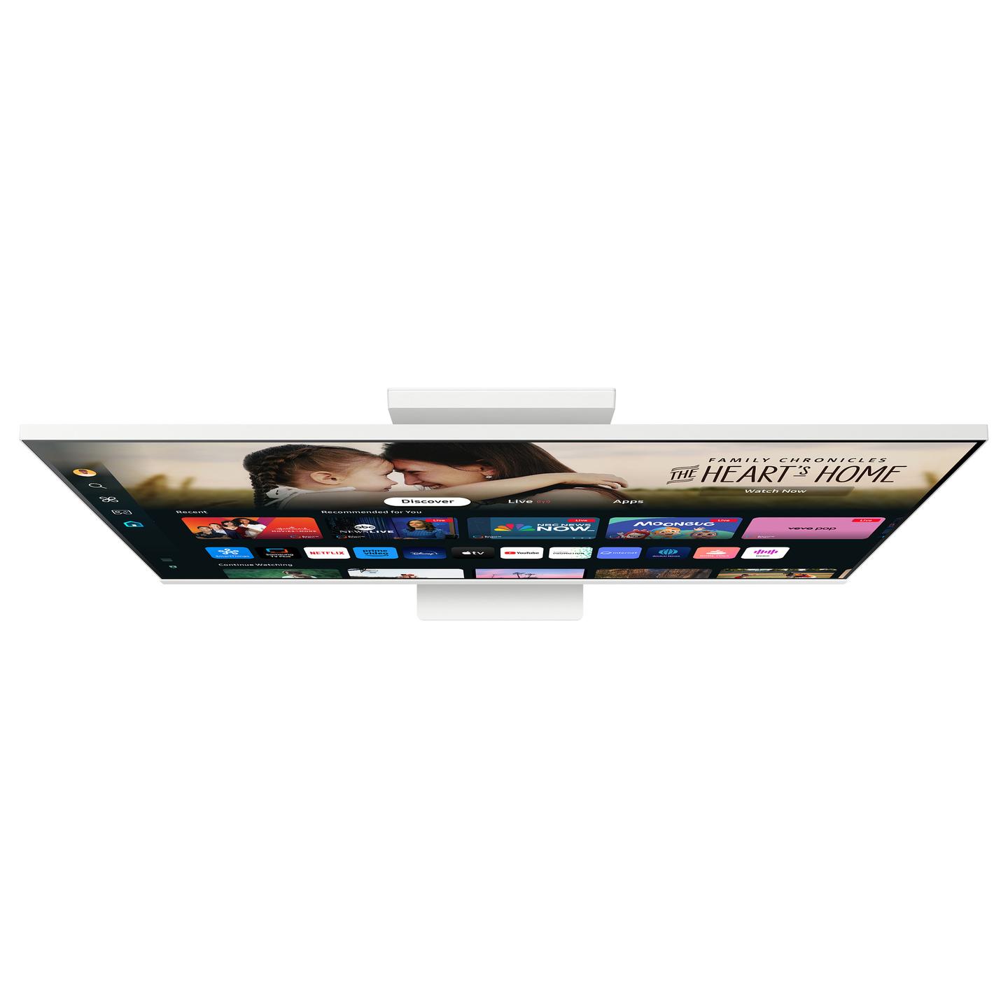 Monitor Samsung Smart Monitor M80D, 32", UHD 4K VA, 60Hz, 4ms, HDMI+2xUSB+USB-C - Bardhë - 4