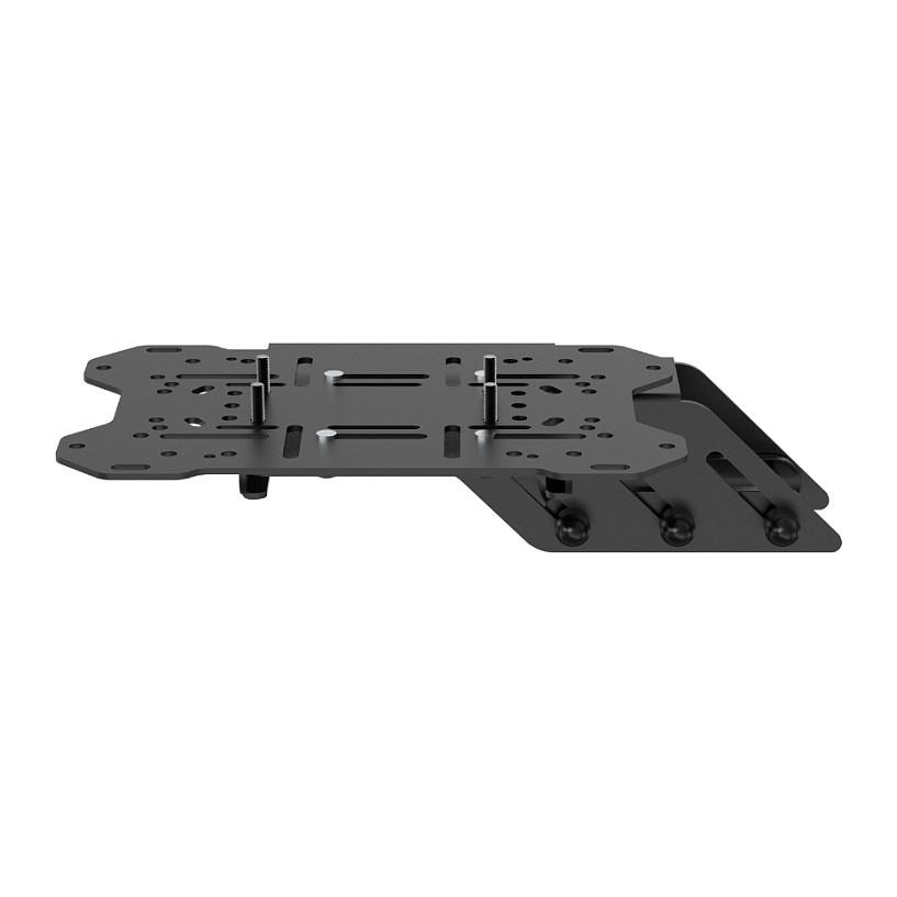 Mbështetje për Sim Racing & FlightSim OPLITE OP-GTR-FSH / Për GTR S3/S8 / Çelik / 214 × 400 × 95 mm – Zezë - 3