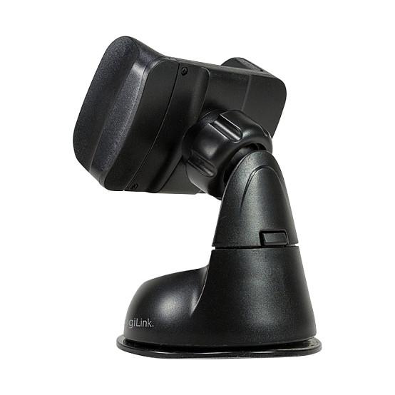 Mbajtës telefoni për veturë LogiLink AA0119 / 4–6" / 52–90 mm / 360° / Ventuzë – Zezë - 3