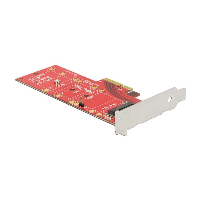 Kartë Zgjerimi PCI Express Delock 89577 / PCIe 4.0 x4 / 1x M.2 Key M / NVMe / Low Profile