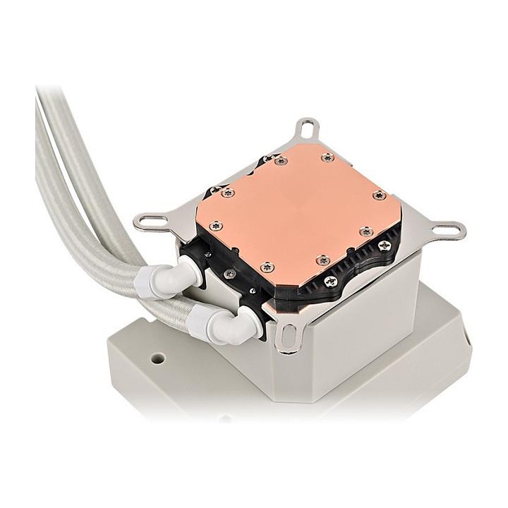 Ftohës për Procesor Thermaltake Retro 240 Ultra ARGB Sync / 240mm / 2x 120mm / 2500RPM / 85.29 CFM / 3.86mm-H2O / LCD 3.7" - Bezhe - 4