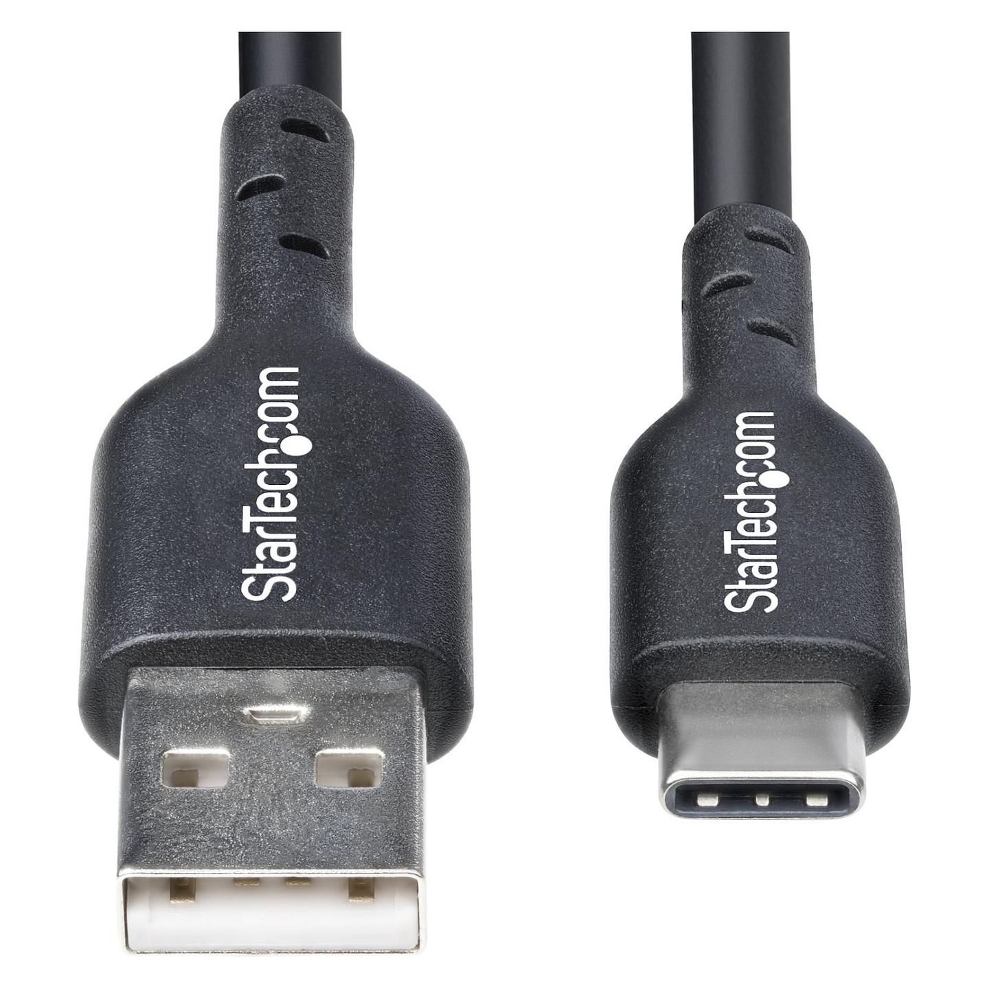 Kabllo StarTech.com USB2AC3MNC, USB-A në USB-C, USB 2.0, 480 Mbps, 15 W, 3 m - Zezë - 6