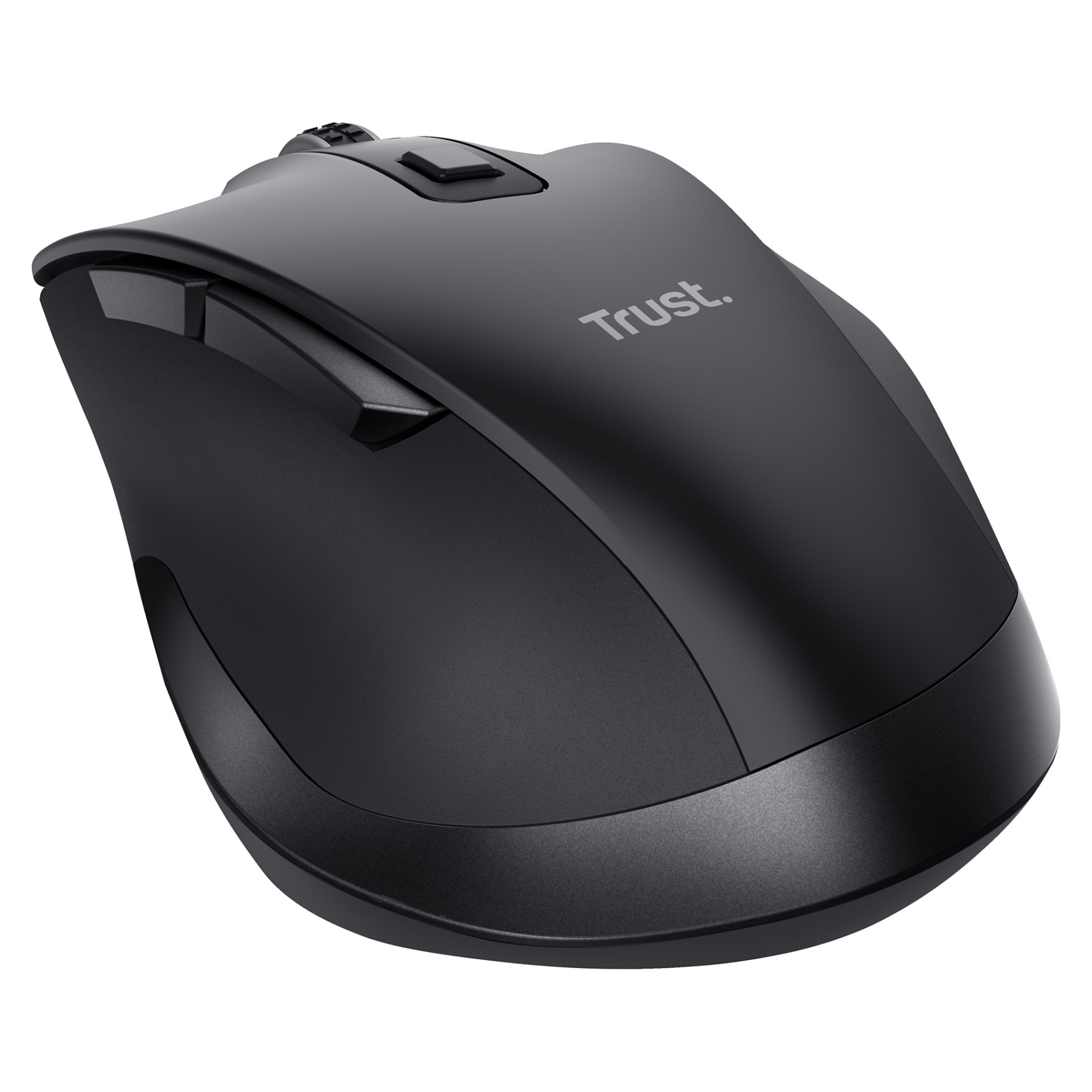 Maus pa kabllo Trust Fyda / 2400 DPI / Wireless + USB-A / 6 Butona - Zezë - 2