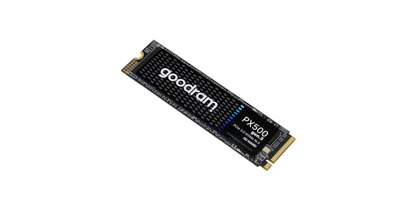 SSD e Brendshme GOODRAM PX500 Gen.3, 128GB, M.2 2280, PCIe Gen3 x4 NVMe 1.4, 1600MB/s Read, 600MB/s Write - 2