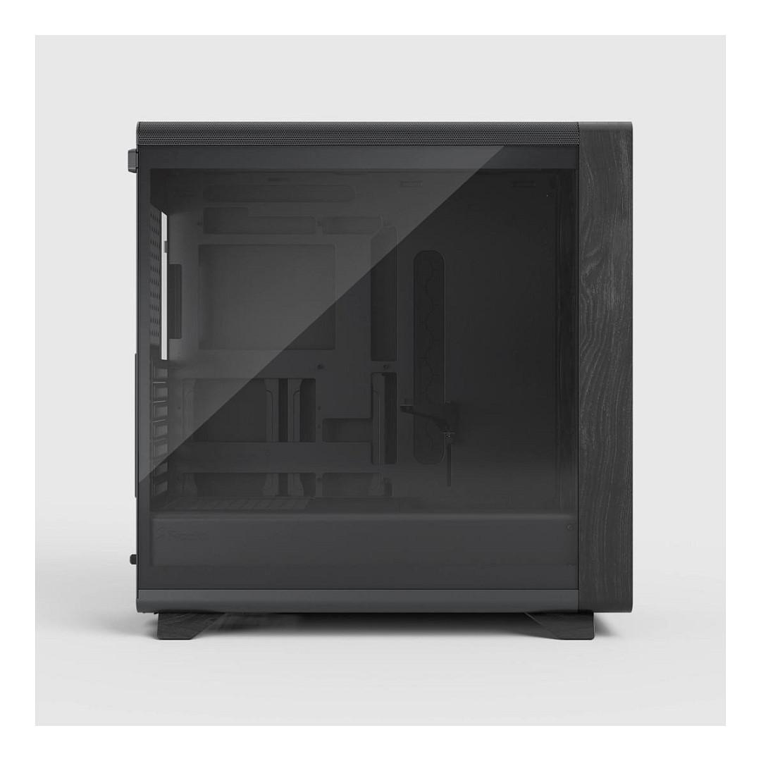 Kasë Fractal Design Summit Ambience Blackout, Mid-Tower, ATX, Xham i Temperuar, 3x Momentum 14, USB Type-C 20Gbps - Zezë - 8