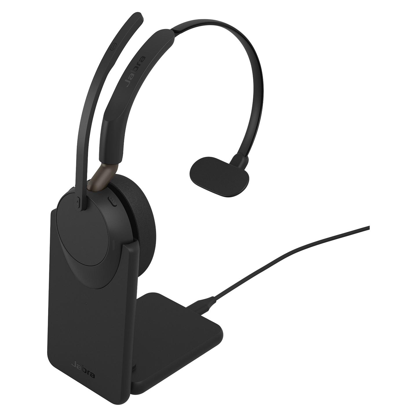Kufje pa Kabllo Jabra Evolve3 65 Mono, Bluetooth, Link 390a, UC - Zezë - 2