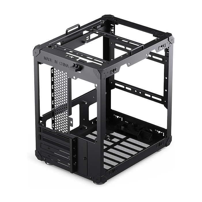 Kasë PC JONSBO C6 Handle / Mini Tower / Micro-ATX / Mini-ITX / Mesh - Zezë - 18
