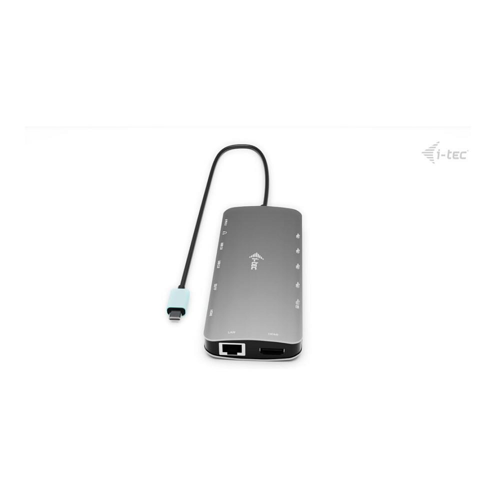 Docking Station i-tec C31NANOTRIPLED140, USB-C, 2x HDMI, Power Delivery 140W, USB, LAN, SD/microSD, Karikues 140W - Hiri - 5