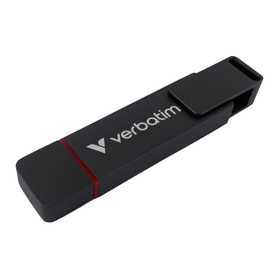 USB Flash Drive Verbatim Dual QuickStick 32042, 512GB, USB 3.2 Gen 1, USB-A + USB-C, 510MB/s Read, 460MB/s Write - Hiri - 11