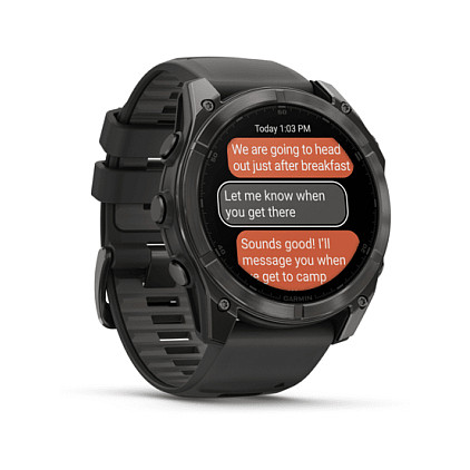 Orë e mençur Garmin Fenix 8 / 1.4" / AMOLED / Touchscreen / GPS / Wi-Fi / 32GB - Zezë - 6