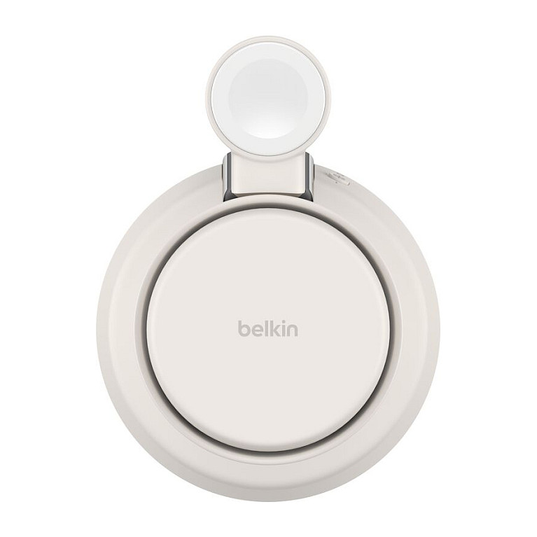 Karikues Pa Kabllo Belkin UltraCharge Pro / 3 në 1 / Qi2 25W / USB-C - Krem - 5