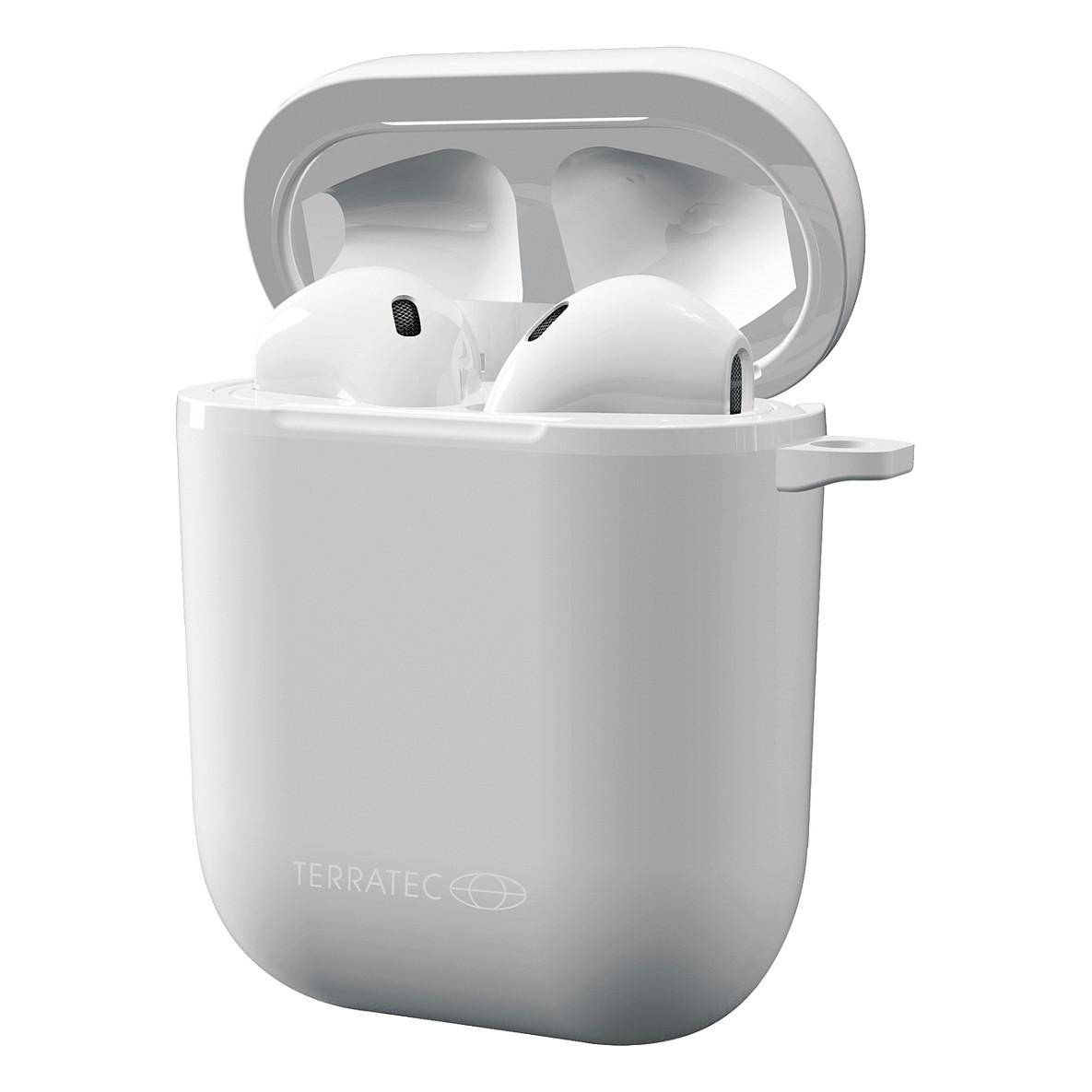 Aksesorë për kufje TERRATEC ADD Case / Apple AirPods / Polikarbonat / Karikim – Bardhë