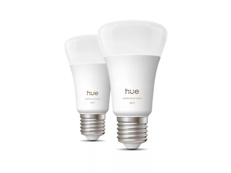 Ndriçues Philips A60, LED Inteligjent, E27, 810 lm, 2700–6500 K, Bluetooth, Zigbee, Wi-Fi – Bardhë - 2