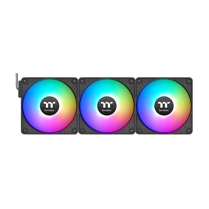 Ftohës për Kasë 120mm Thermaltake CT120 EX ARGB Sync 3-Pack – Zezë - 2
