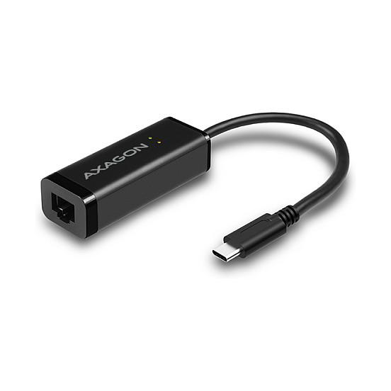 Adapter për Rrjet AXAGON ADE-SRC, USB-C 3.2 Gen 1, Gigabit Ethernet 10/100/1000 Mbps - Zezë - 2