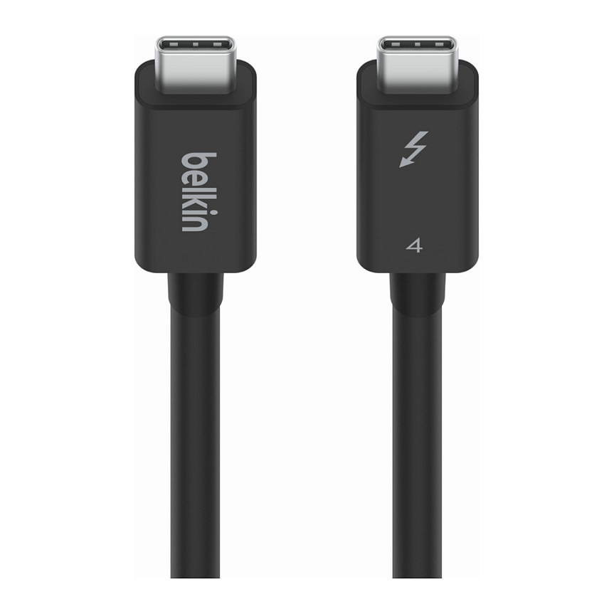Kabllo Belkin Thunderbolt 4 USB-C në USB-C / 40Gbps / 100W / 2m – Zezë - 3