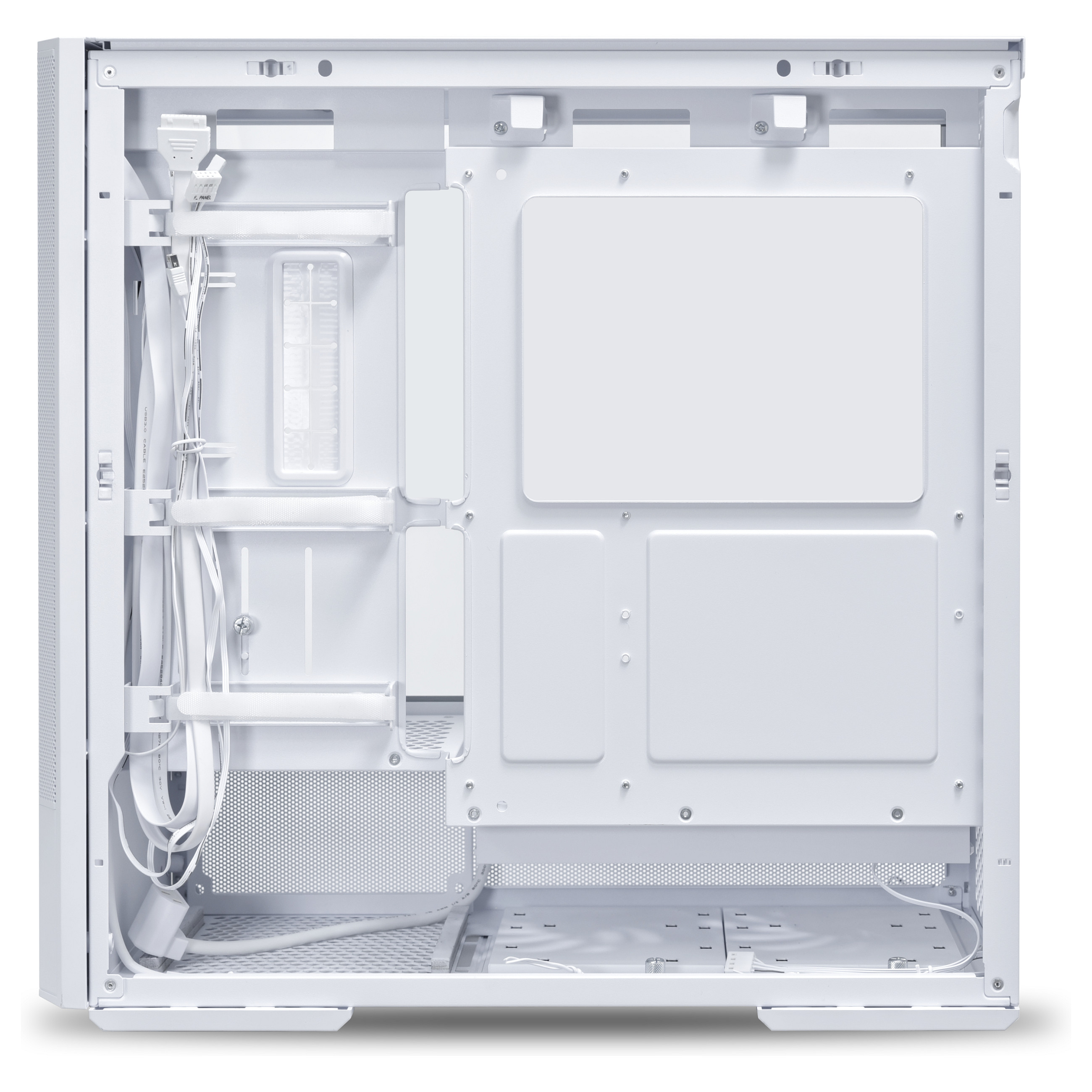 Kasë Lian Li LANCOOL 207 / Midi Tower / ATX / 2x 140mm ARGB + 2x 120mm PWM Fan / Tempered Glass - Bardhë - 2