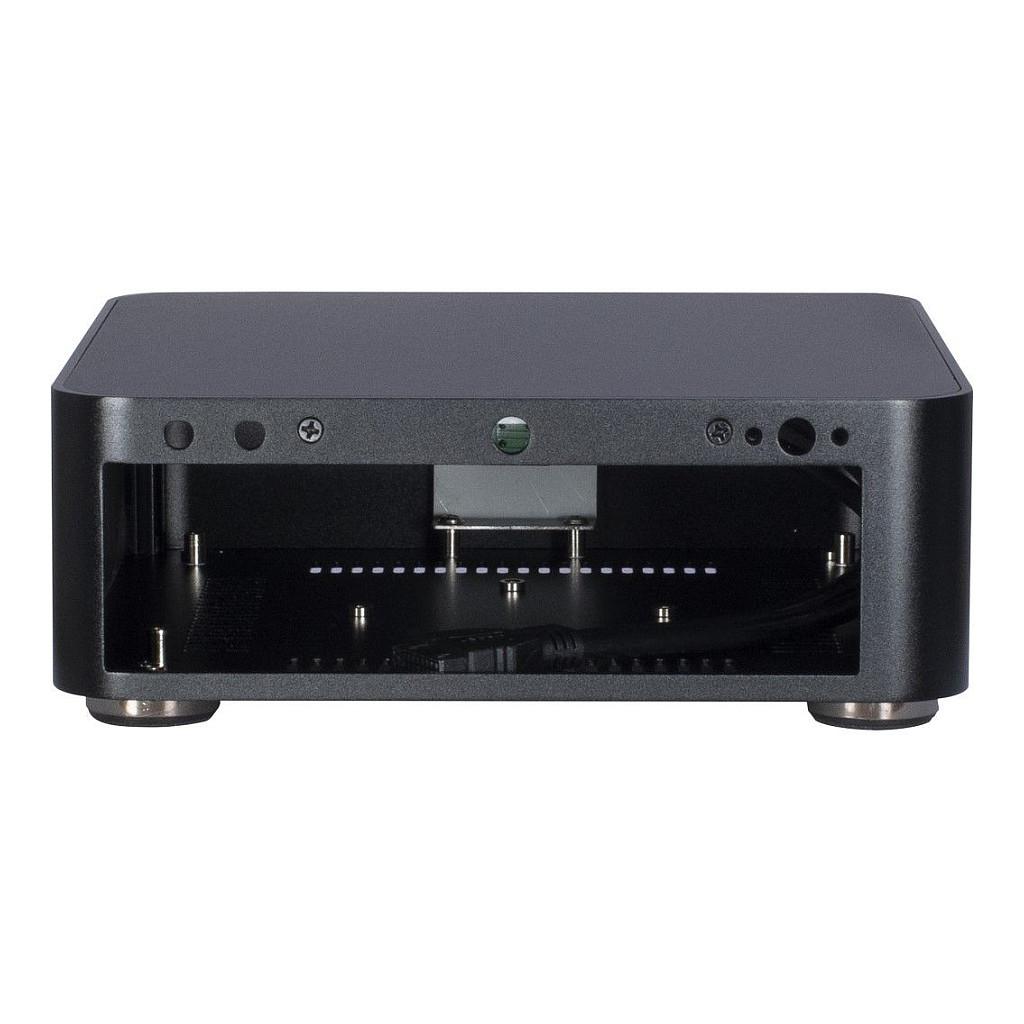 Kasë Inter-Tech ITX A60, Mini-ITX, Mini-Tower, 2x 2.5", 2x USB 3.0, Furnizim 60W - Zezë - 4