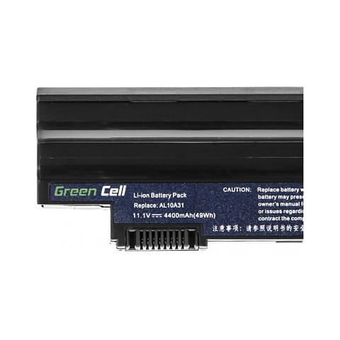 Bateri Green Cell AC11 për Acer Aspire, 11.1V, 4400mAh, 49Wh, Li-Ion - Zezë - 3