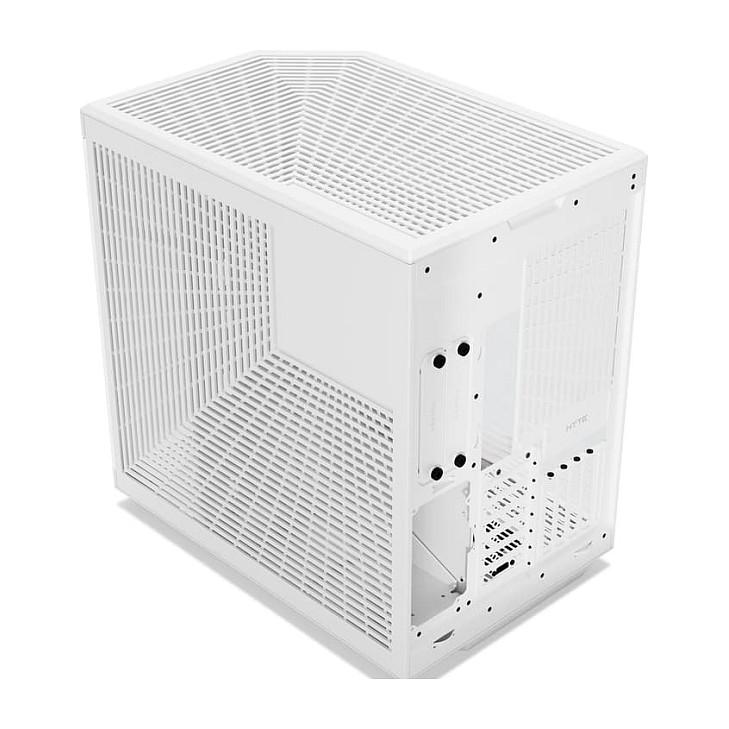 Kasë PC HYTE Y70 Touch Infinite / Midi Tower / ATX / E-ATX / 14.9" IPS Touchscreen / PCIe 4.0 x16 Riser / Tempered Glass - Bardhë - 5