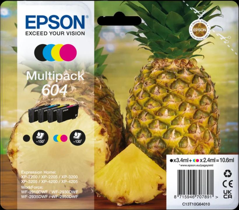 INK Epson 604 / C13T10G64010 / 150 faqe Zezë + 130 faqe Ngjyra – Shumëngjyrësh