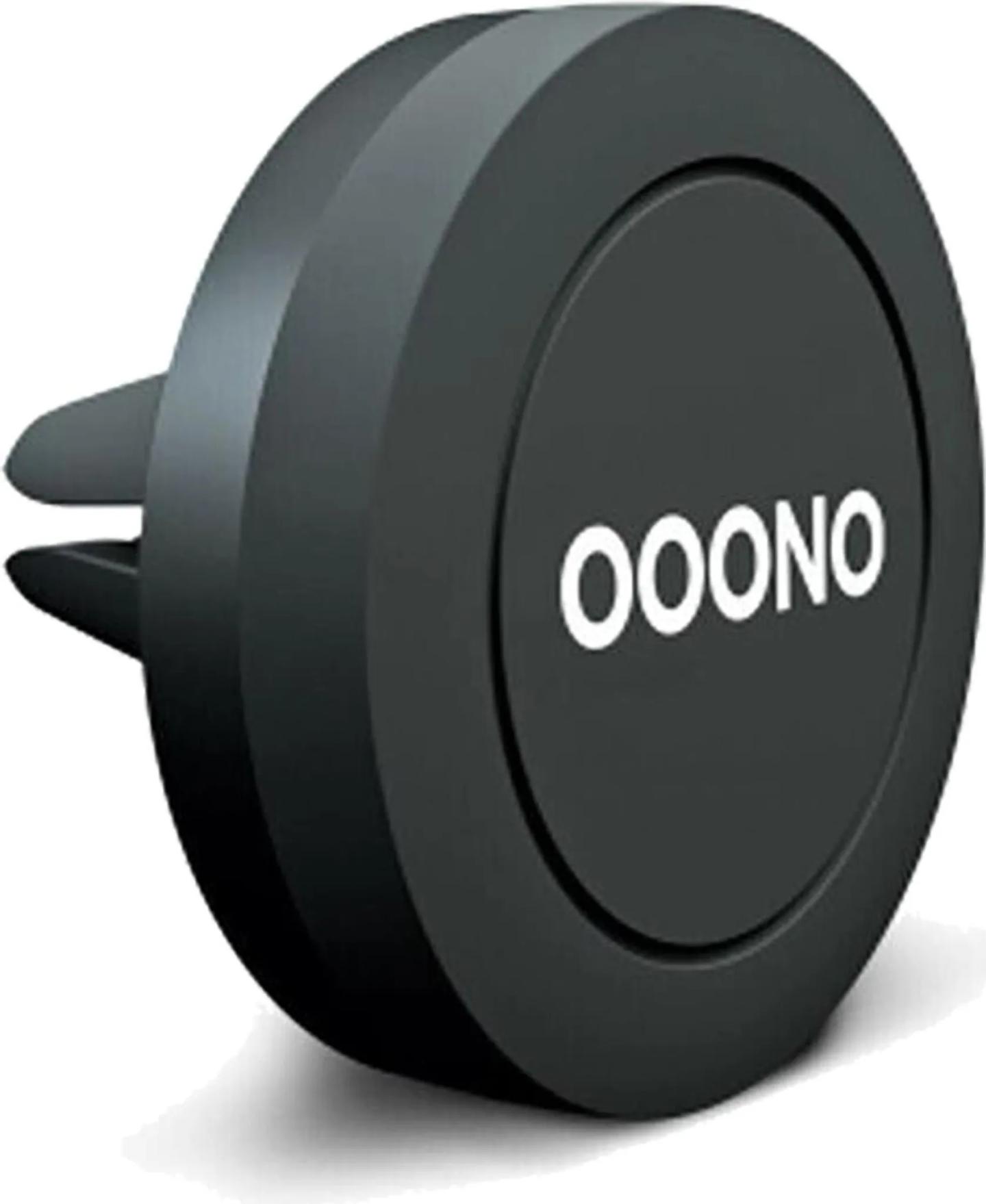Mbajtës Telefoni për Veturë OOONO Mount MNT-BLACK / Magnetik / Montim në Ventilator - Zezë - 2