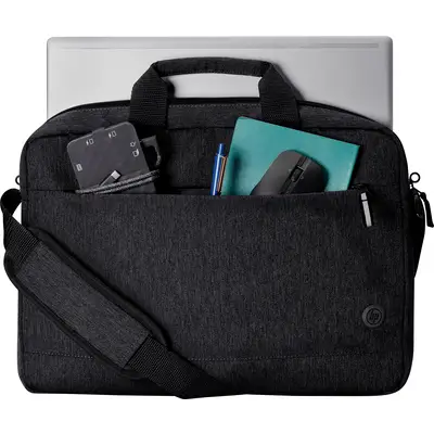 Çantë për Laptop HP Prelude Pro Recycled Topload / 15.6 Inch / Polyester i Ricikluar / Water-Repellent / Briefcase – Zezë - 3