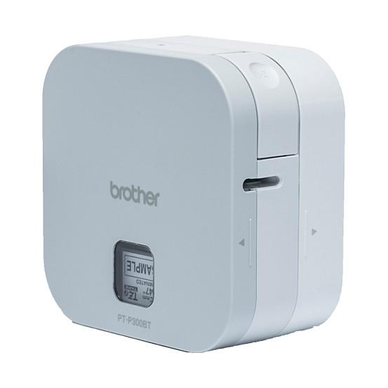 Printer Label Brother P-touch PT-P300BT CUBE, Termik Direkt, 180 DPI, 20 mm/s, Bluetooth - Bardhë - 3