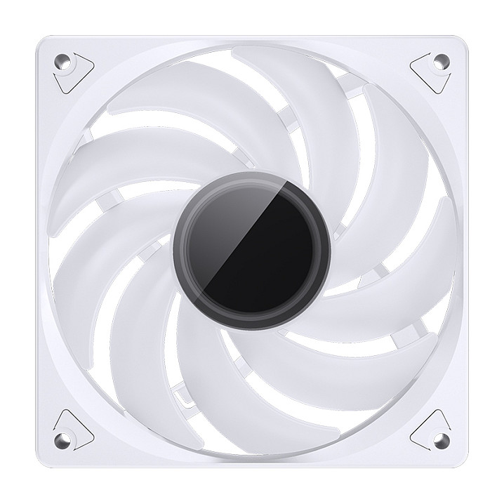 Ftohës për Kasë Jonsbo SL-120 / 120mm / 600-1500 RPM / PWM / ARGB / 101.06 m³/h / 32 dBA / 20 LED – Bardhë - 9