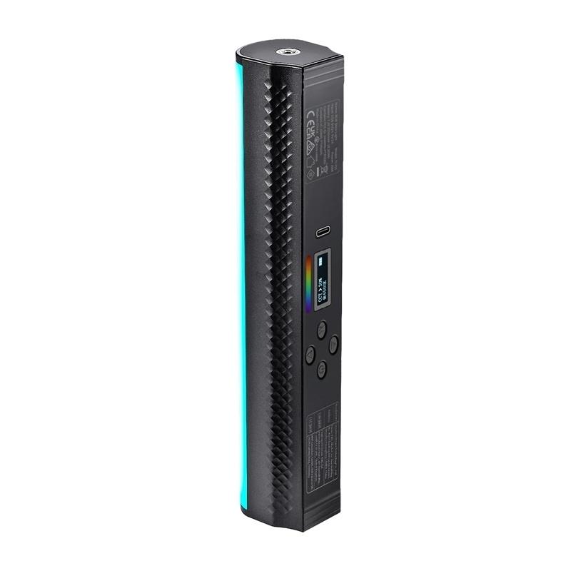 Dritë e Mençur Neewer TL21C, RGB, 10W, 730Lux, 2500-8500K, CRI 95+, 228mm - Zezë - 2