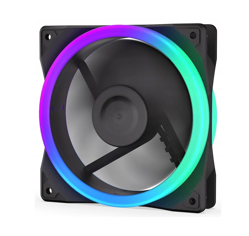 Ftohës për Kasë Endorfy Corona / 120mm / 200-1600 RPM / ARGB / PWM – Zezë - 3