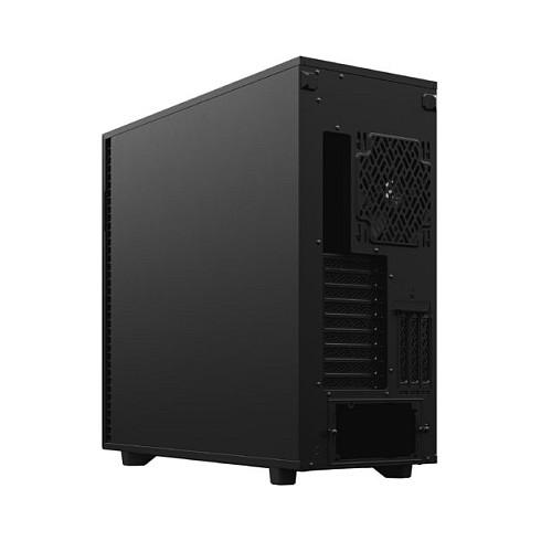Kasë Fractal Design Define 7 XL / E-ATX Full-Tower / 2x140mm Dynamic X2 GP-14 (Para) + 1x140mm Dynamic X2 GP-14 (Prapa) / 4xUSB Type-A + USB Type-C / Panel Çeliku – Zezë - 6