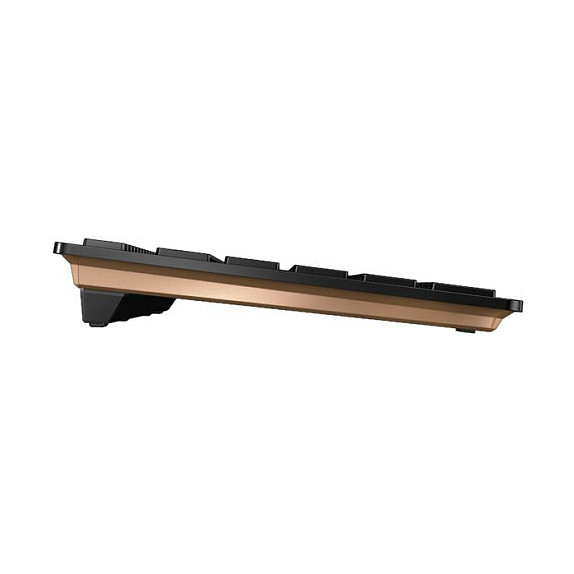 Set tastierë dhe maus pa kabllo CHERRY DW 9100 SLIM / Full Size / Scissor / Dual Mode / QWERTY Italisht – Zezë/Bronz - 3