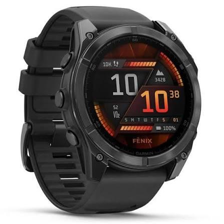 Orë e Mençur Garmin fenix 8 51mm AMOLED / AMOLED 1.4" / GPS / 32GB / Bluetooth / Sportive / Monitorim Shëndeti - Zezë - 2
