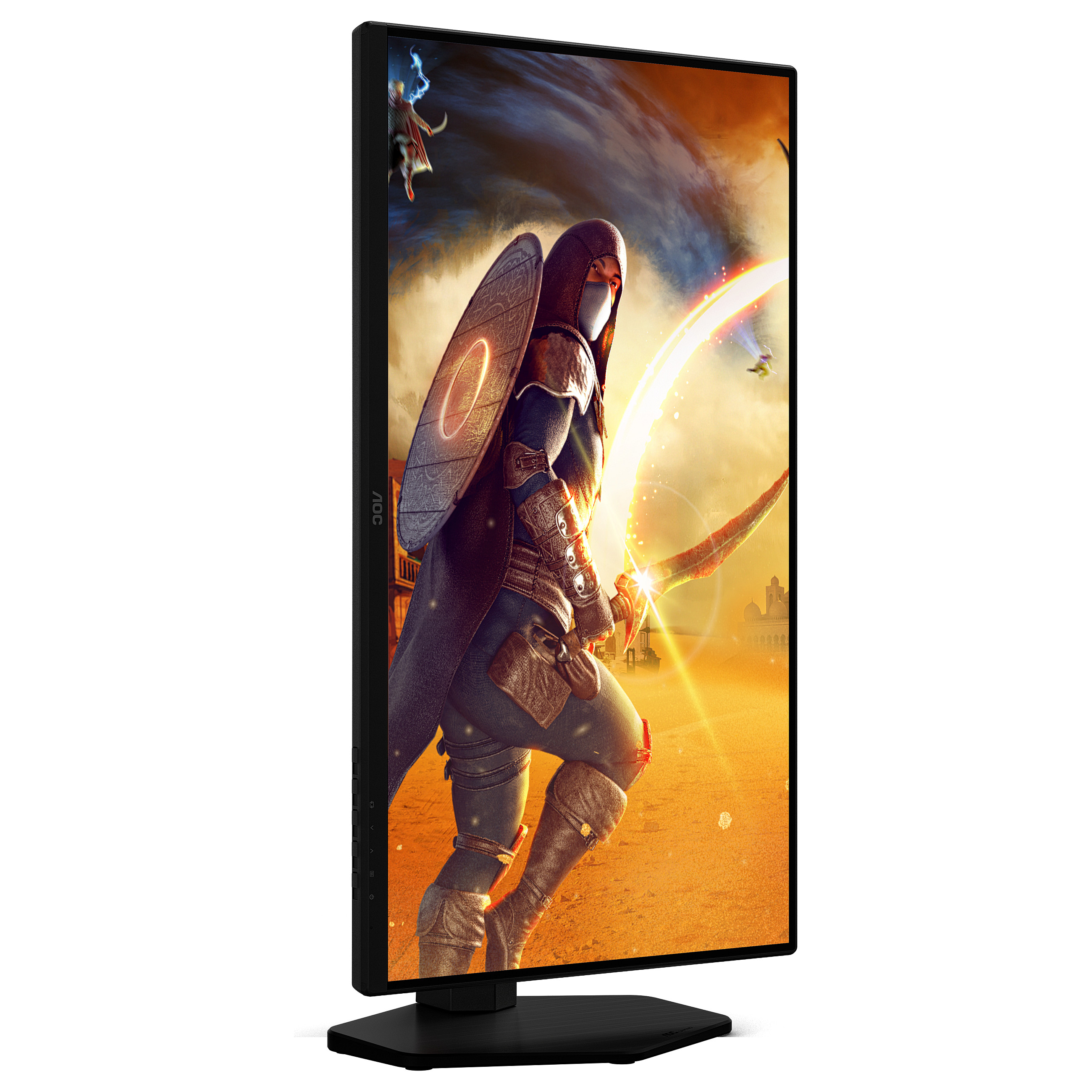 Monitor Gaming AOC G4 25G4KUR / 24.5" / Full HD LED IPS / 300Hz / 1ms / HDMI+DP+USB - Zezë/Kuqe - 13