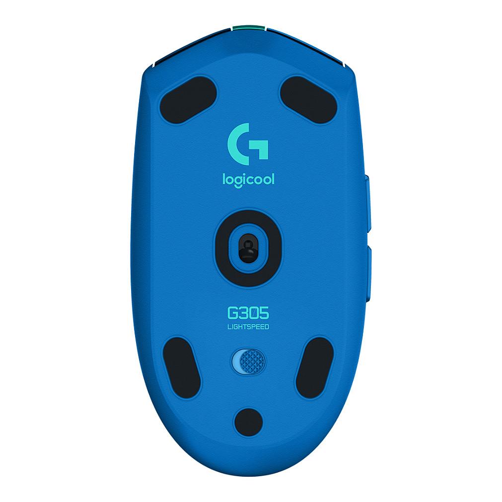 Maus Gaming Logitech G305 LIGHTSPEED, Wireless, 12.000 DPI, 6 Butona – Blu - 5