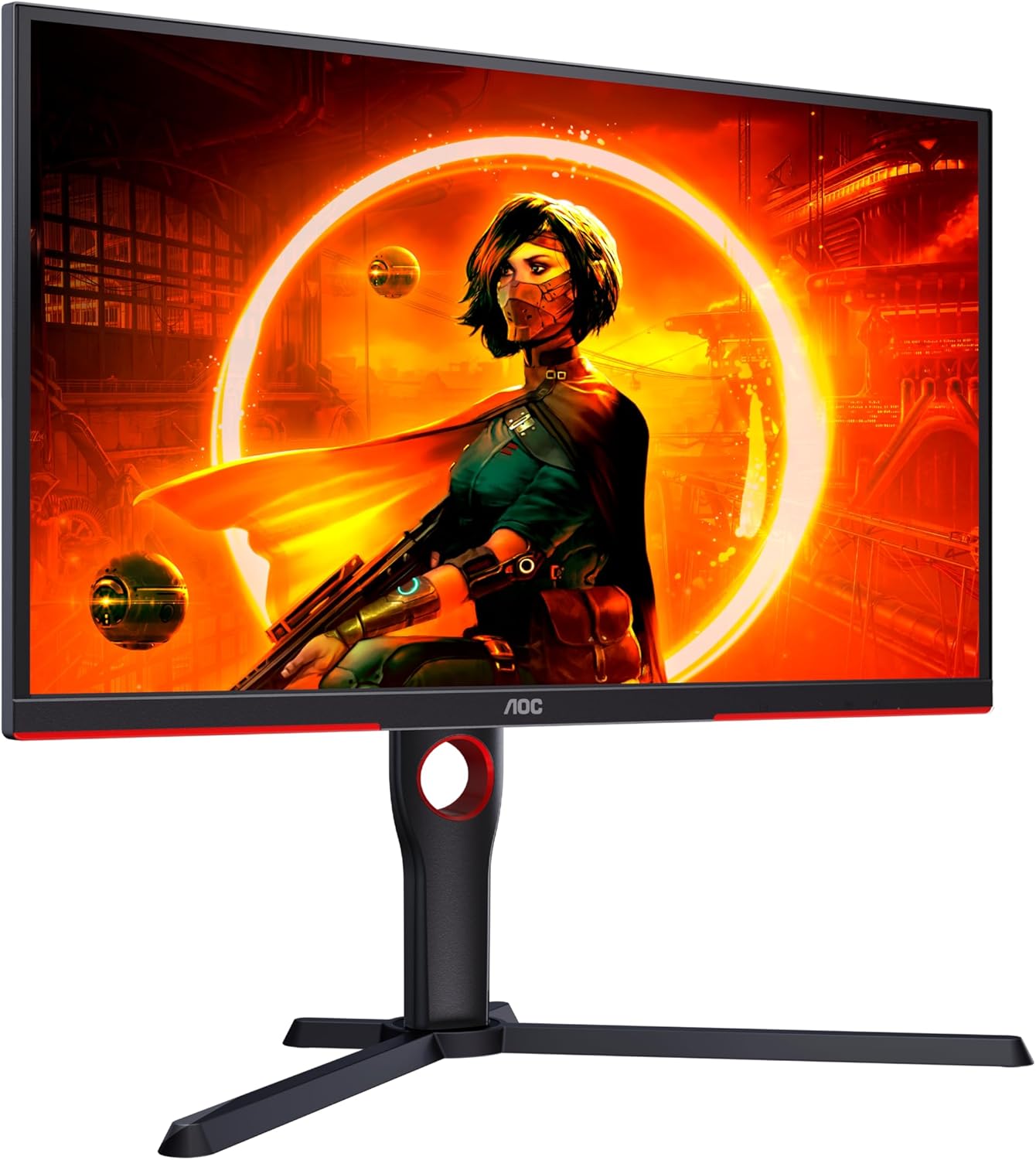 Monitor Gaming AOC G3 25G3ZM/BK / 25″ Full HD 240Hz 0.5ms / HDMI, DP – Zi e kuq - 2