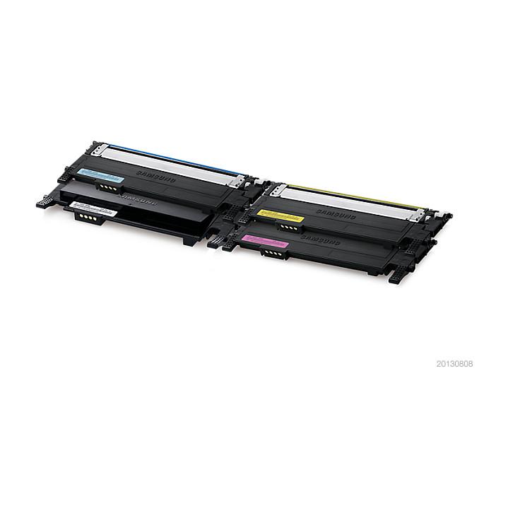 Toner Samsung CLT-P406C, 4 copë, 1500 faqe zezë, 1000 faqe për ngjyrë - Shumëngjyrëshe - 2