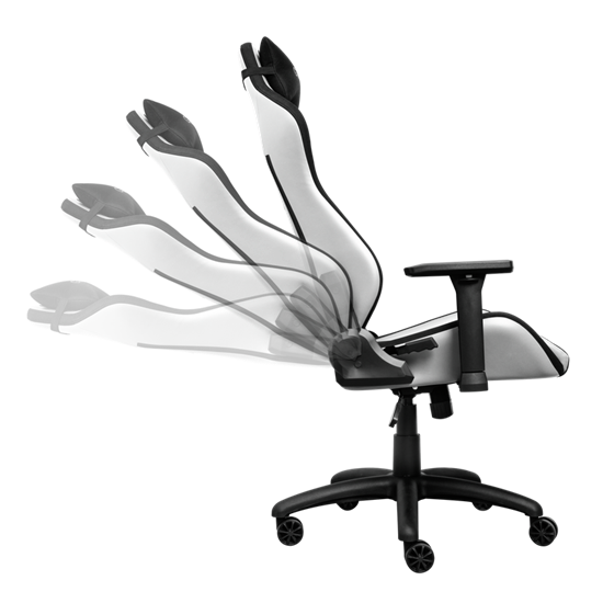 Karrige Gaming Trust GXT 714W Ruya / Tilt-Lock / 155-195cm / 3D Armrests / 150kg – Bardhë/Zezë - 5
