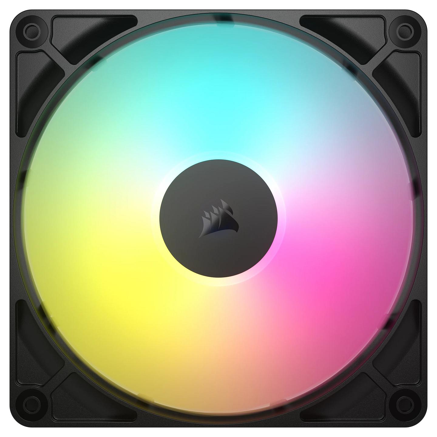 Ftohës për Kasë Corsair RS140 ARGB, 140mm, PWM - Zezë - 2