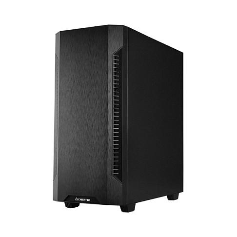 Kasë Chieftec AS-01B-OP / Midi-Tower / ATX / 1x120mm PWM / 2x USB 3.2 Gen1 + USB 2.0 – Zezë - 3