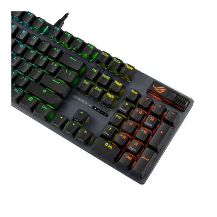 Tastierë Gaming ASUS ROG Strix Scope II X / Mekanike / ROG NX Snow V2 / Full-Size / RGB / 1000 Hz / AZERTY Francez – Zezë - 2