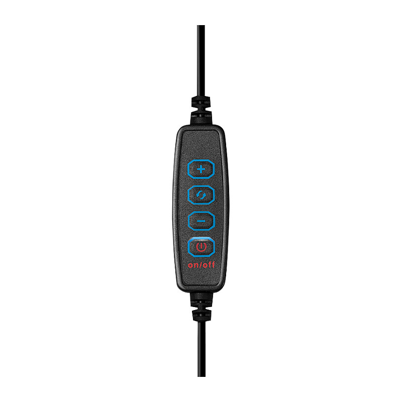 Dritë e Mençur LogiLink AA0150 / LED / 3 Modalitete Ndriçimi / Mbajtëse Smartphone / USB / 10W – Zezë - 3