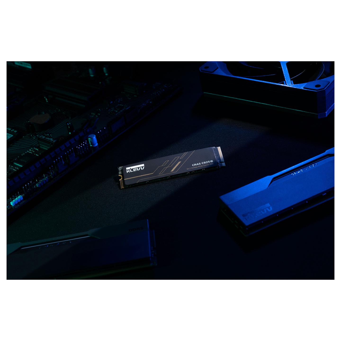 SSD e Brendshme KLEVV CRAS C925G, 2TB, M.2 2280, PCIe 4.0 x4 NVMe, 7400MB/s Read, 6500MB/s Write - 17