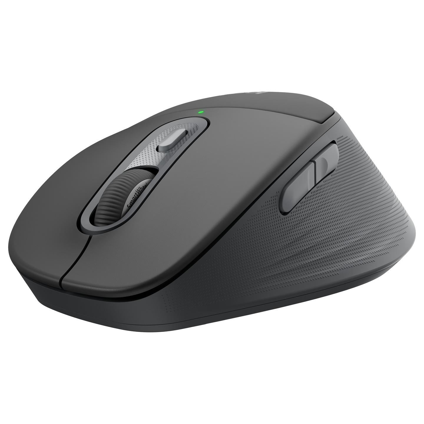Maus pa kabllo Logitech Signature Comfort Plus M850 L / Optik / 4.000 DPI / RF Wireless + Bluetooth / 6 Butona - Grafit - 7
