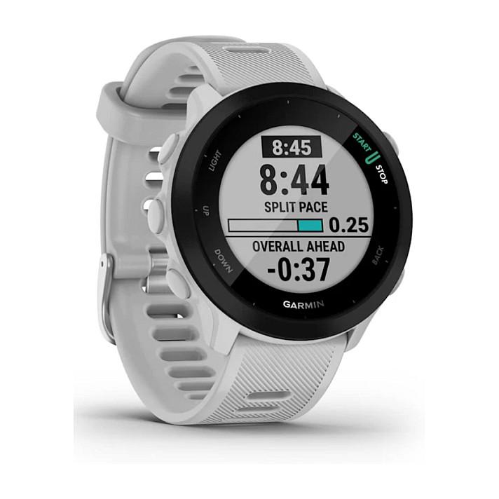 Orë e mençur Garmin Forerunner 55 / 42mm / MIP 1.04" / GPS / Bluetooth / ANT+ / 5 ATM / 14 Ditë Bateri - Bardhë - 3
