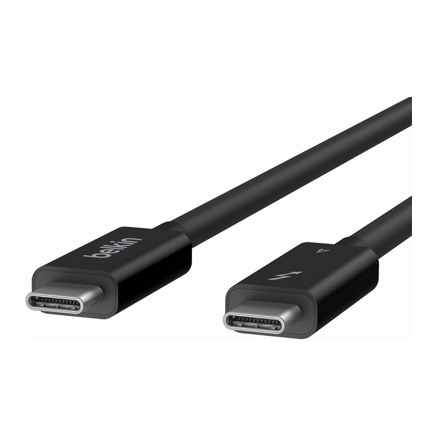 Kabllo Belkin Thunderbolt 4 USB-C në USB-C / 40Gbps / 100W / 2m – Zezë - 2