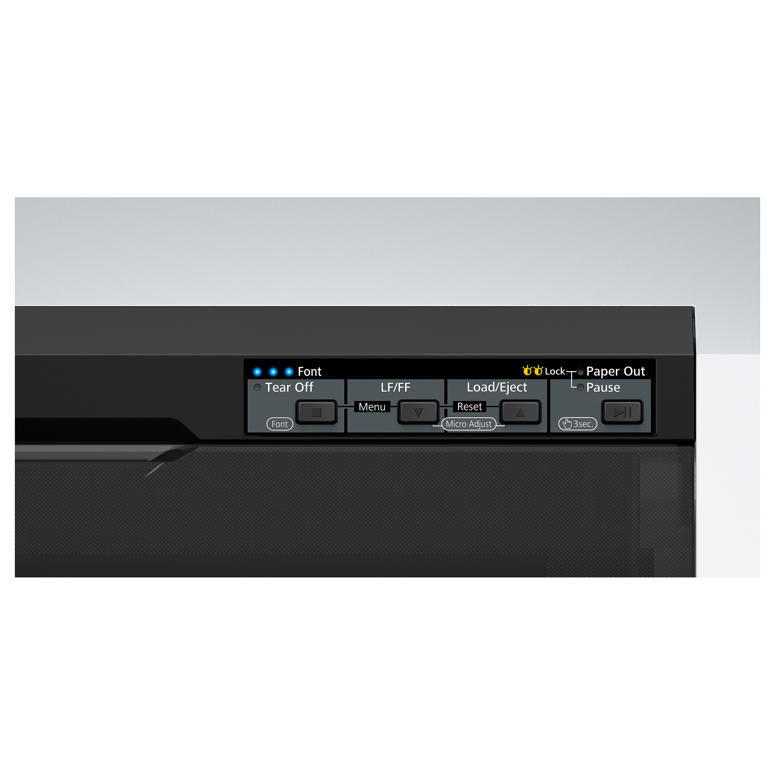 Printer Matrix Epson LQ-690II Dot / 24-Pin / 487 cps / USB & Paralel – Zezë/Bardhë - 9
