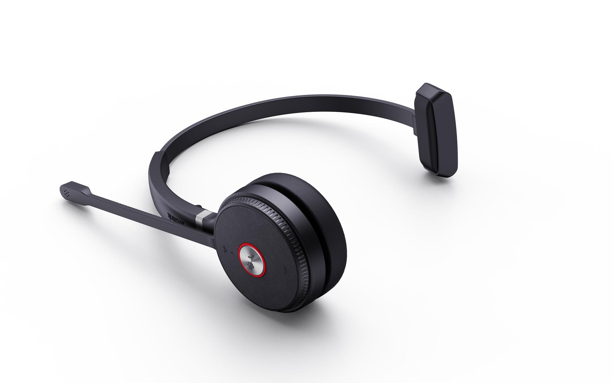 Kufje pa kabllo Yealink WH62MT / 1308000 / DECT / Microsoft Teams Certified / Acoustic Shield / Full-band Audio - Zezë - 3